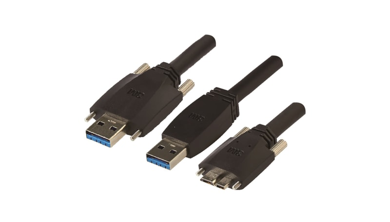 3M 1U30G-MB2R-SA1-300 USB3 Vision Industrial Camera Cable Assembly ...