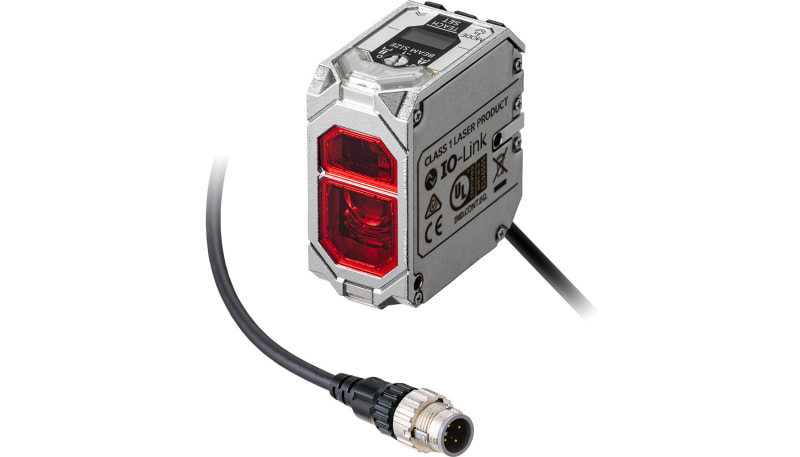 Omron Automation E3AS-HF6000DMT-M1TJ 0.3M Photoelectric sensor, red ...