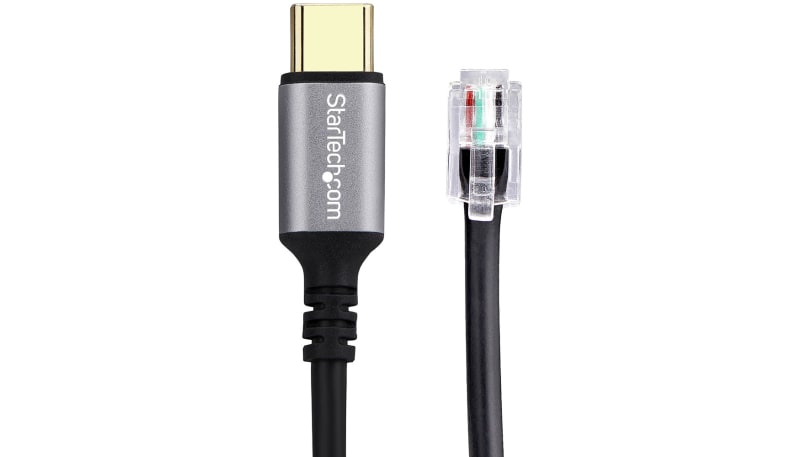 StarTech.com UR9-HEADSET-ADAPTER USB-C to RJ9 Adapter for Office Phone ...