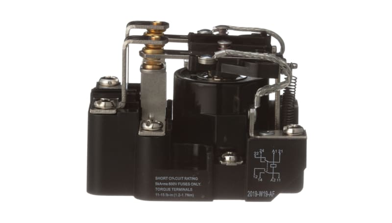 Schneider Electric 199X-18 Power relay, SE Relays, DPDT, 40A, 24 VDC ...