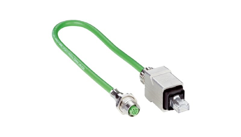 Vector Rj45pp SICK RJ45PP/M12 adapter cable connectors and cables, RJ45PP/M12 adapter ...