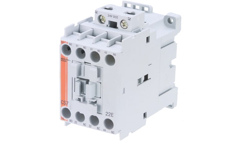 Sprecher + Schuh CS7E-31E-24E CS7 Control Relay 4-Pole, 3NO 1NC, 24V DC ...