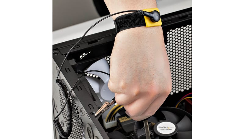 StarTech.com ESD-WRIST-STRAP Antistatic Wrist Strap with Grounding ...