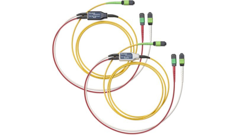 Fluke Networks CFM-TRC-S-MPO24P CertiFiber Max Single-Mode TRC Kit for ...