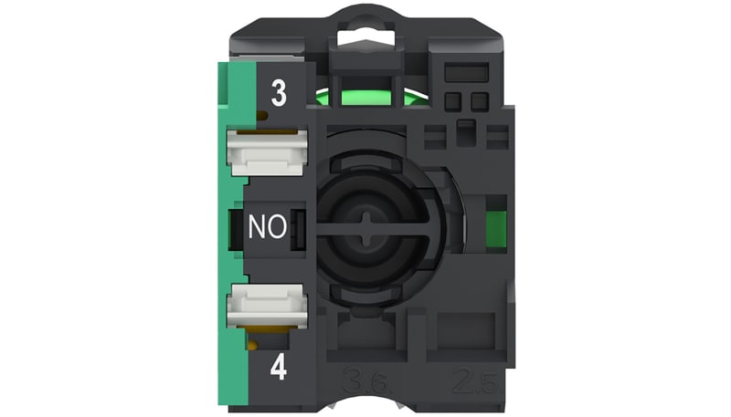 Schneider Electric XB5AA515 Push button, Harmony XB5, grey plastic ...