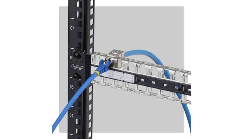 Rgb Color Code Panel StarTech.com C6PANELSTP481U Blank Keystone Patch Panel, Rackmount Cat6 ...
