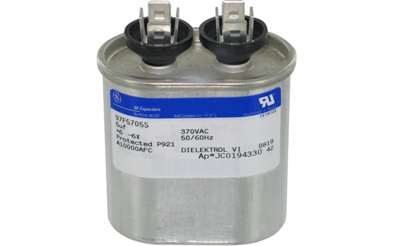 CAPCOM, formerly Genteq 97F5705 Capacitors, Motor Run, Oval