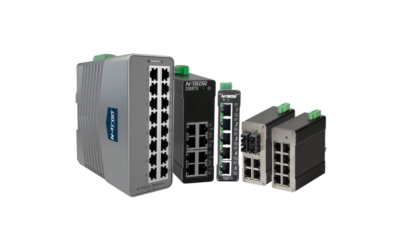 その他 RT-73710 Red Lion Controls 110FX2-ST Ethernet Switch, Unmanaged, 10