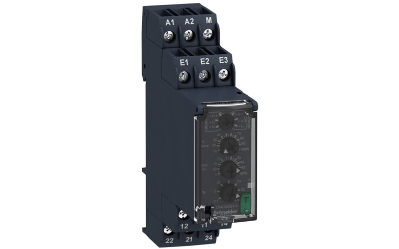 Schneider Electric RM22UA33MR Voltage Monitoring Relay, 24-240 VAC, 2 ...