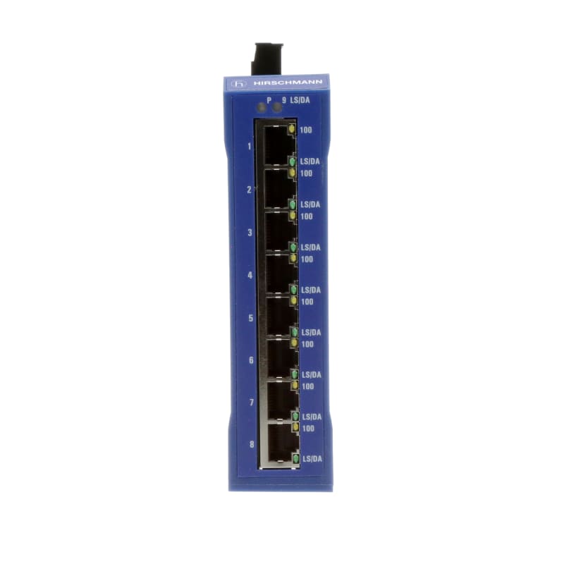 Hirschmann SPIDER II 8TX/1FX EEC Ethernet Switch, 8 Port