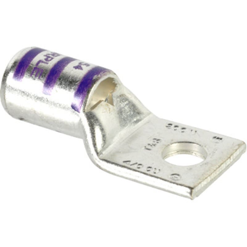 A　1505040 Color-Keyed by ABB 54112 Copper One-Hole Lug 4/0 AWG 3/8