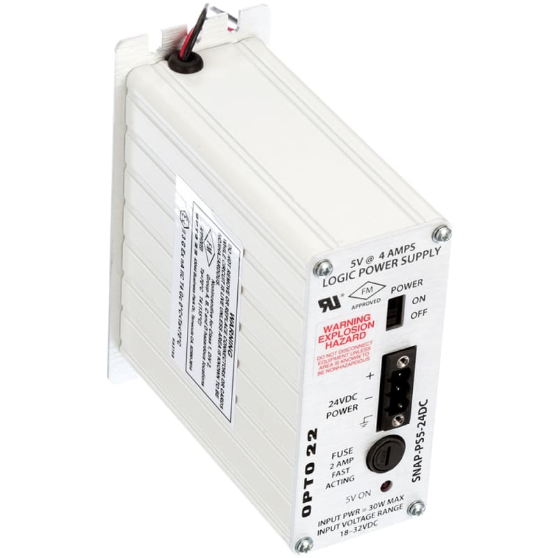 Opto 22 SNAP-PS5-24DC DC-DC Converter, 24VDC input, 5 VDC
