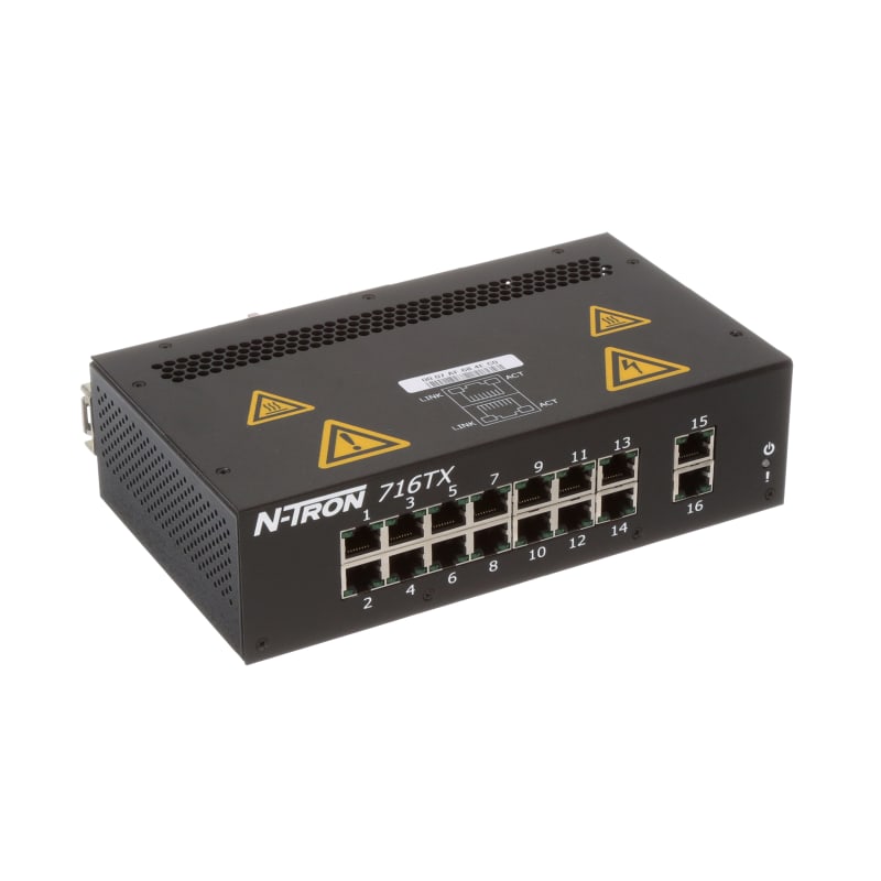 rionmelページ Red Lion Controls 716TX Ethernet Switch, Managed, 16-port 10
