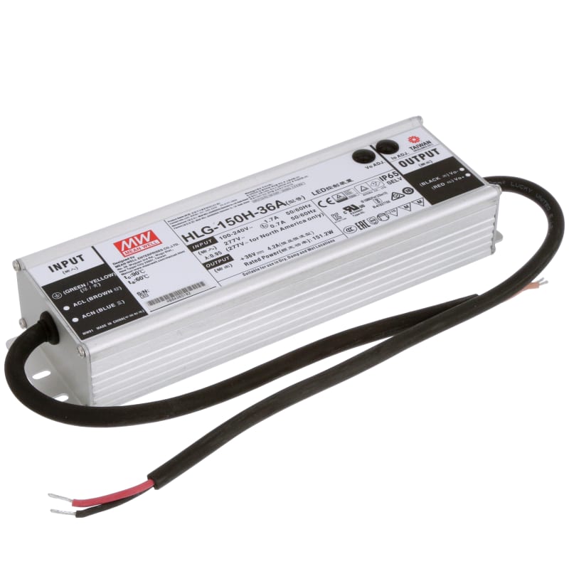 Mean Well HLG-150H-36A Power Supply - Buy Now in the USA – LLC
