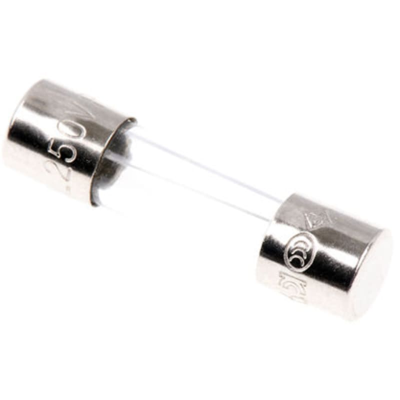 Littelfuse 0218002.MXP Fuse, 2A Glass Cartridge, Time Lag, 250 VAC