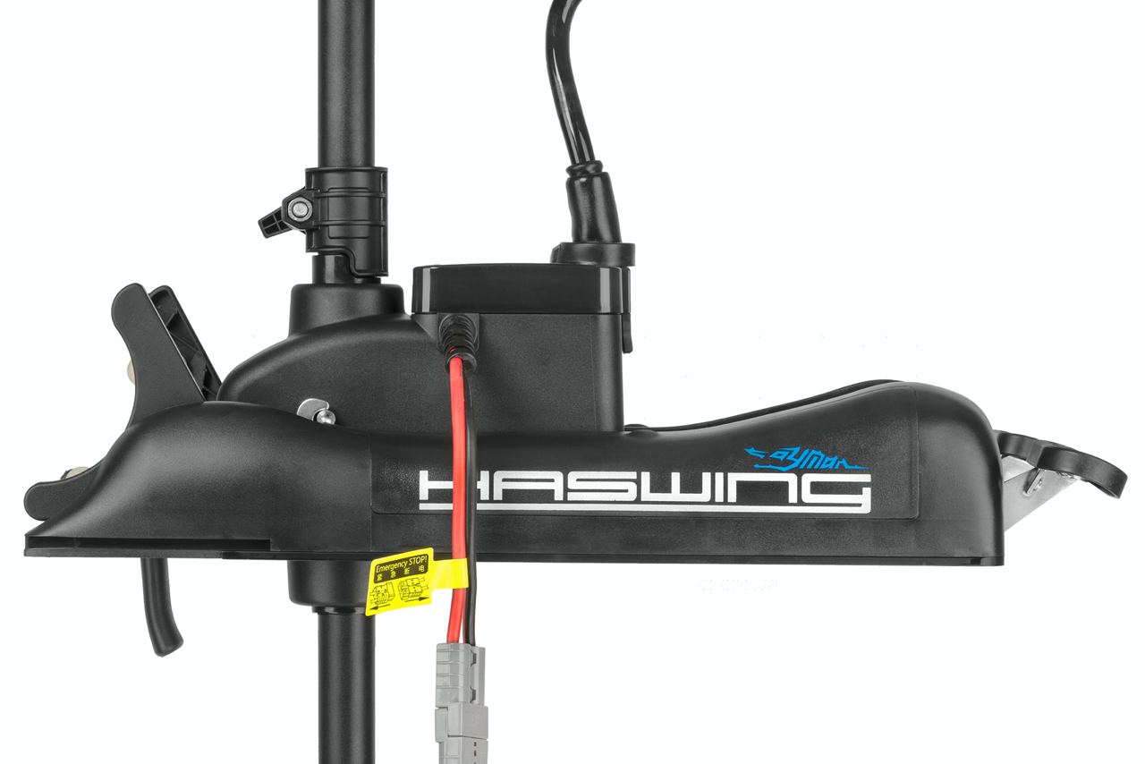 ICEMAN ハオキュー  HOW Silnik do łódki elektryczny HASWING CAYMAN 55Lbs sterowany