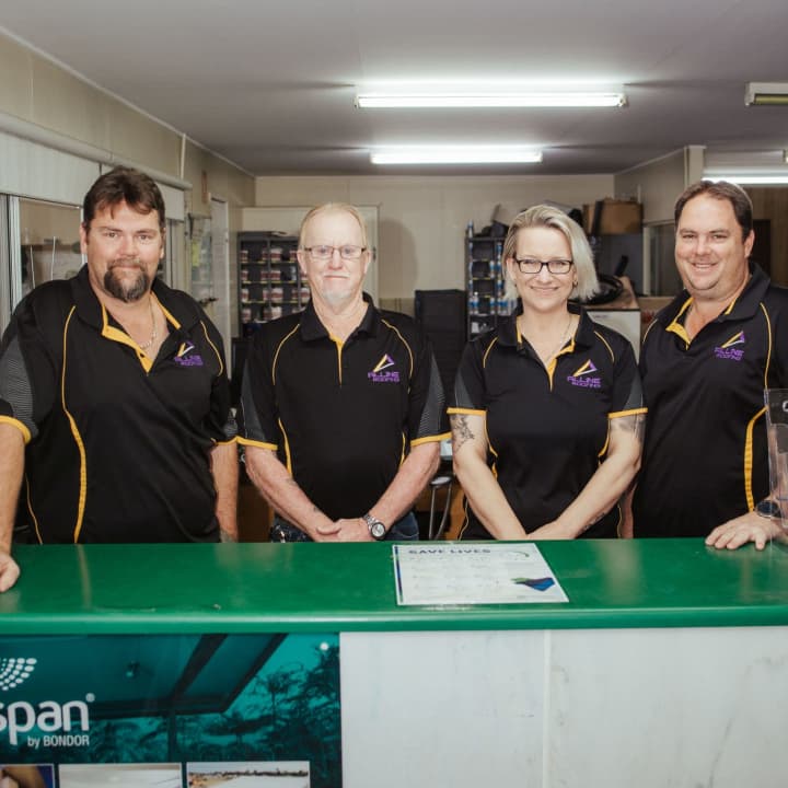 Alline Roofing Team