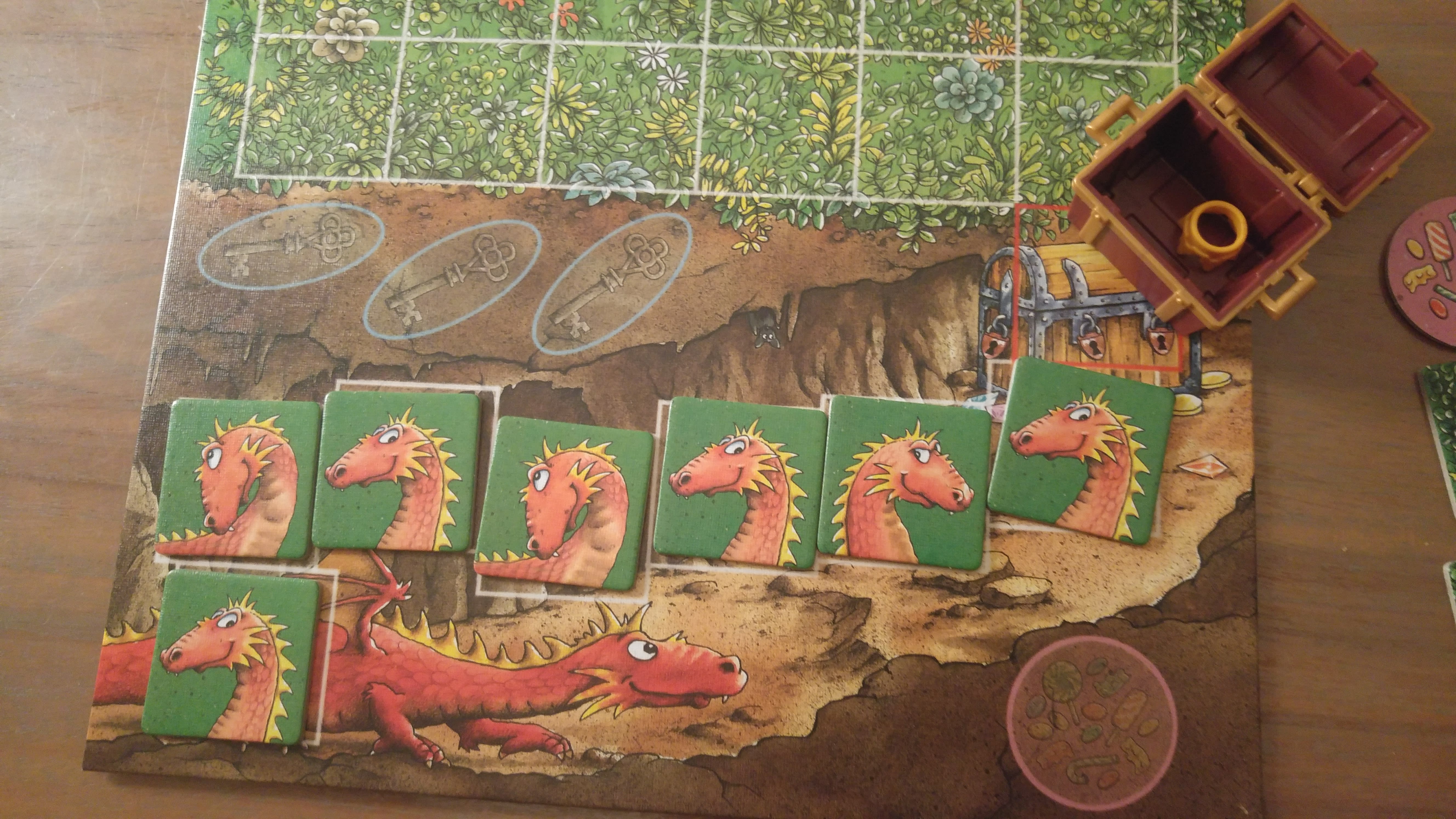 le dragon du trésor des lutins