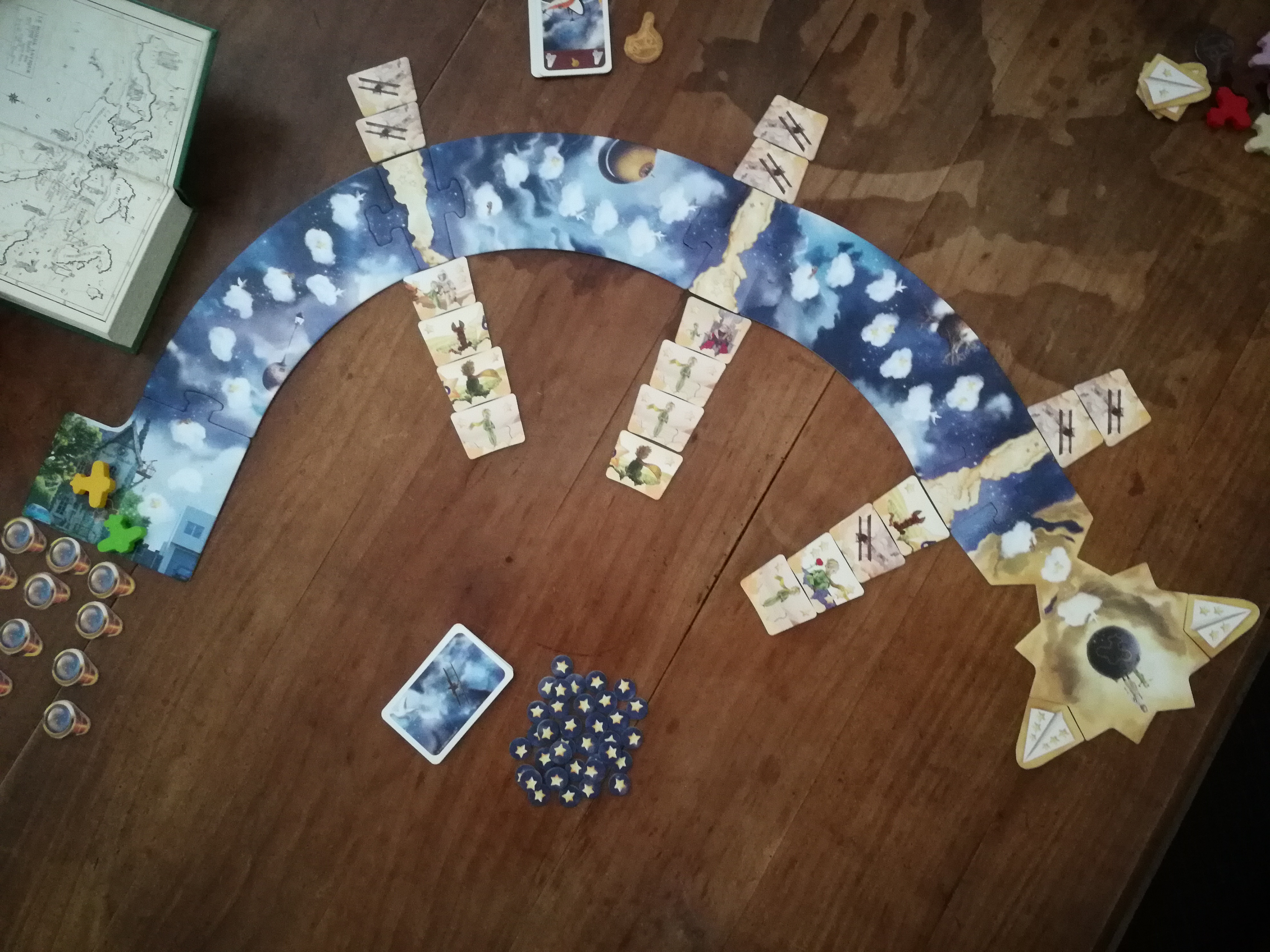 le plateau du jeu Petit Prince