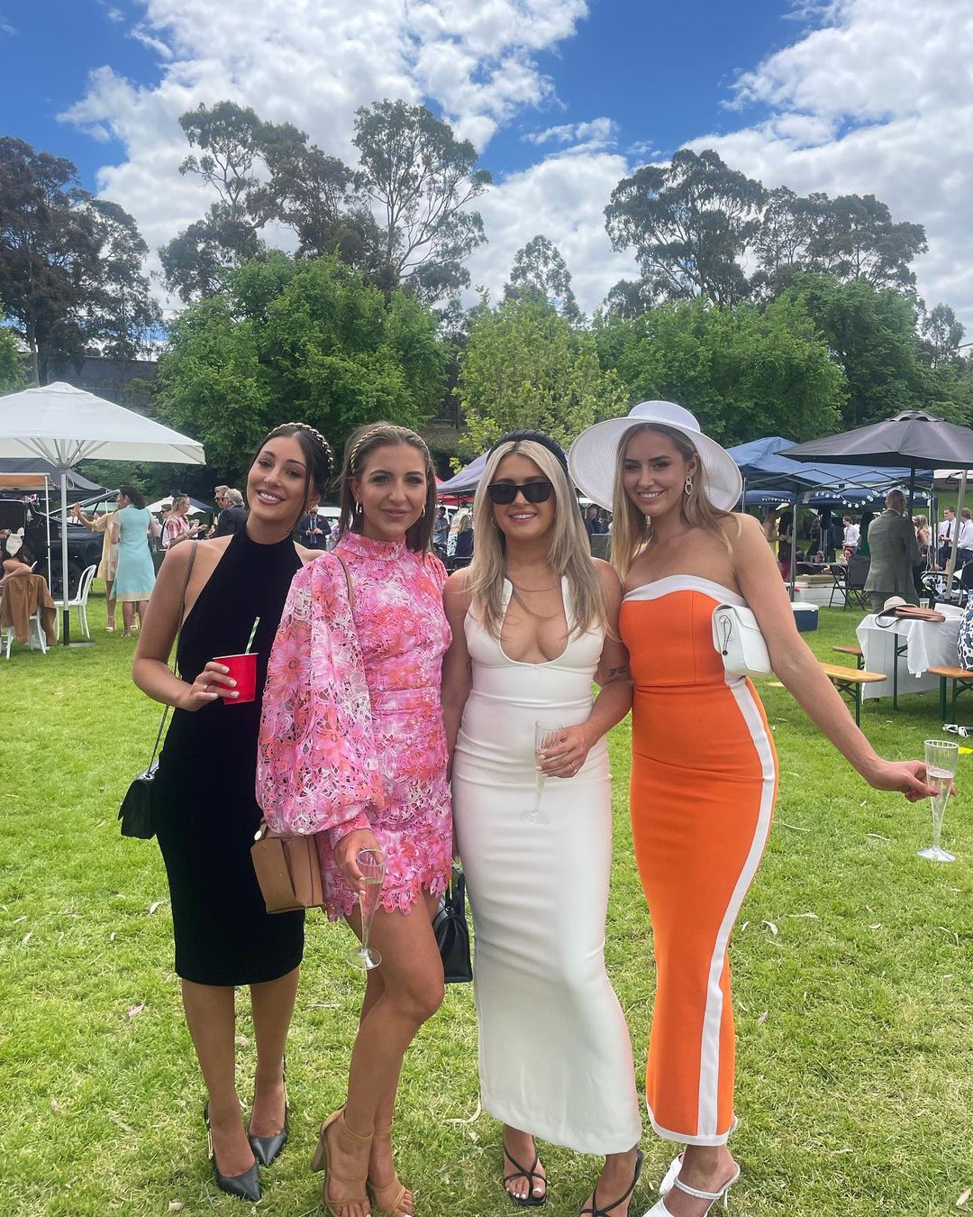 Bianca and Bridgett Ashley Dress Orange All The Dresses Bianca and Bridgett Ashley Dress Orange All The Dresses