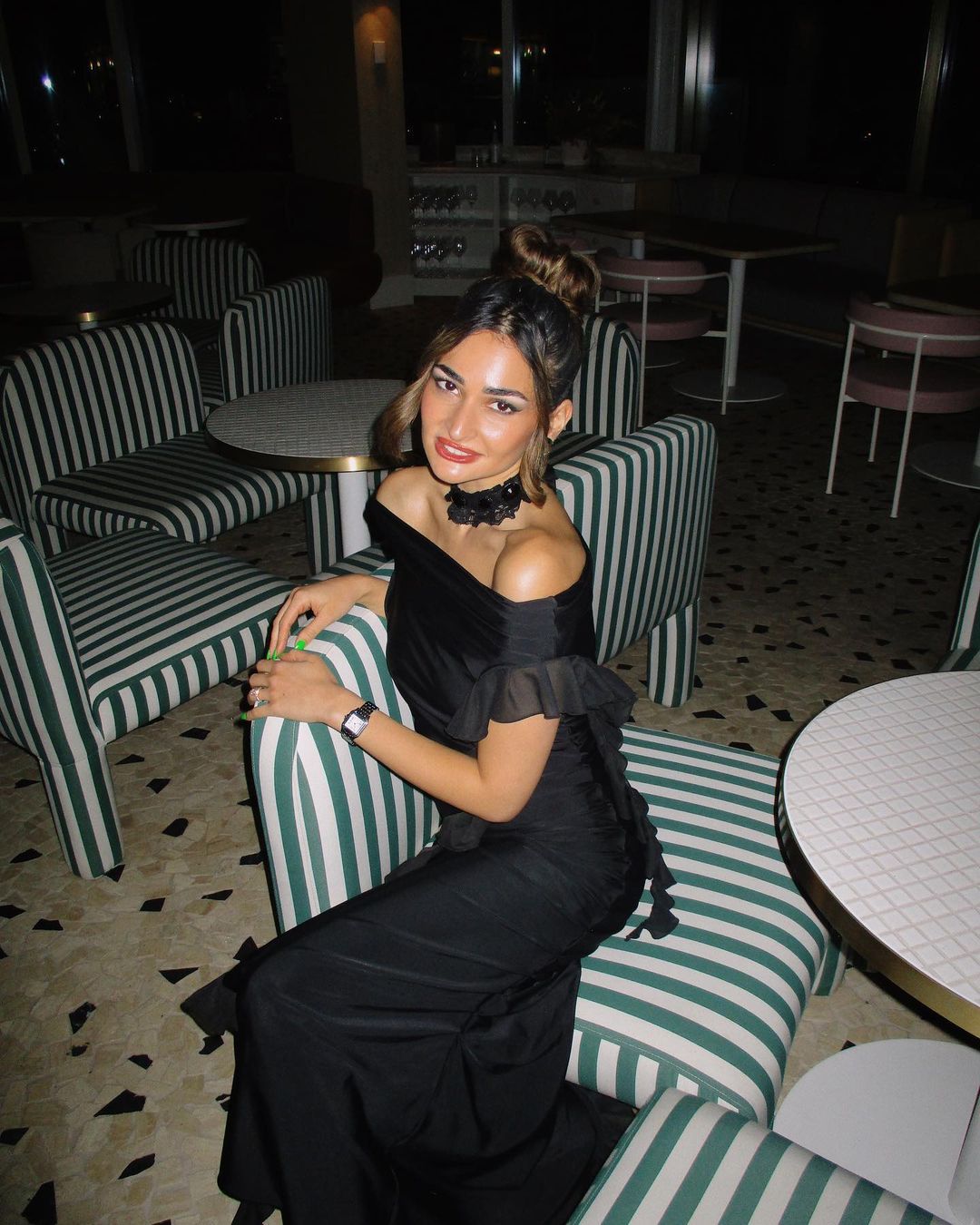 Fanci Club Assassin Long Dress Black All The Dresses