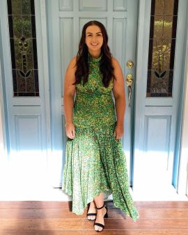 alemais phyllis twist front pleat dress Alemais Phyllis Twist Dress Size 6,8,12 lonedresshire