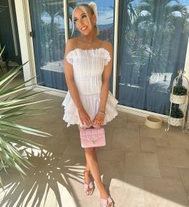 arnhem spanish rose mini dress RHR318GD