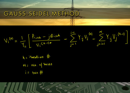 Gauss shiedel method
