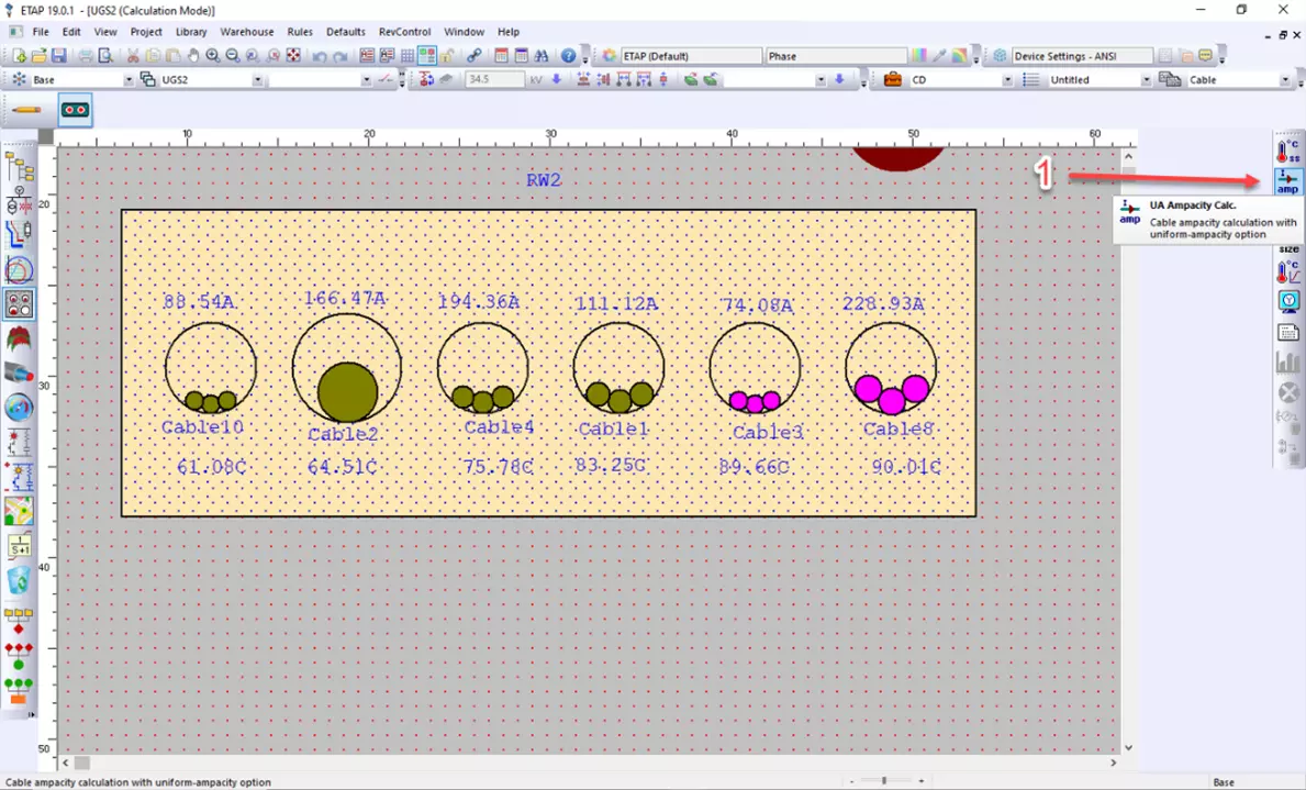 NEHER MCGRATH’S STUDY using ETAP 19.0.1
