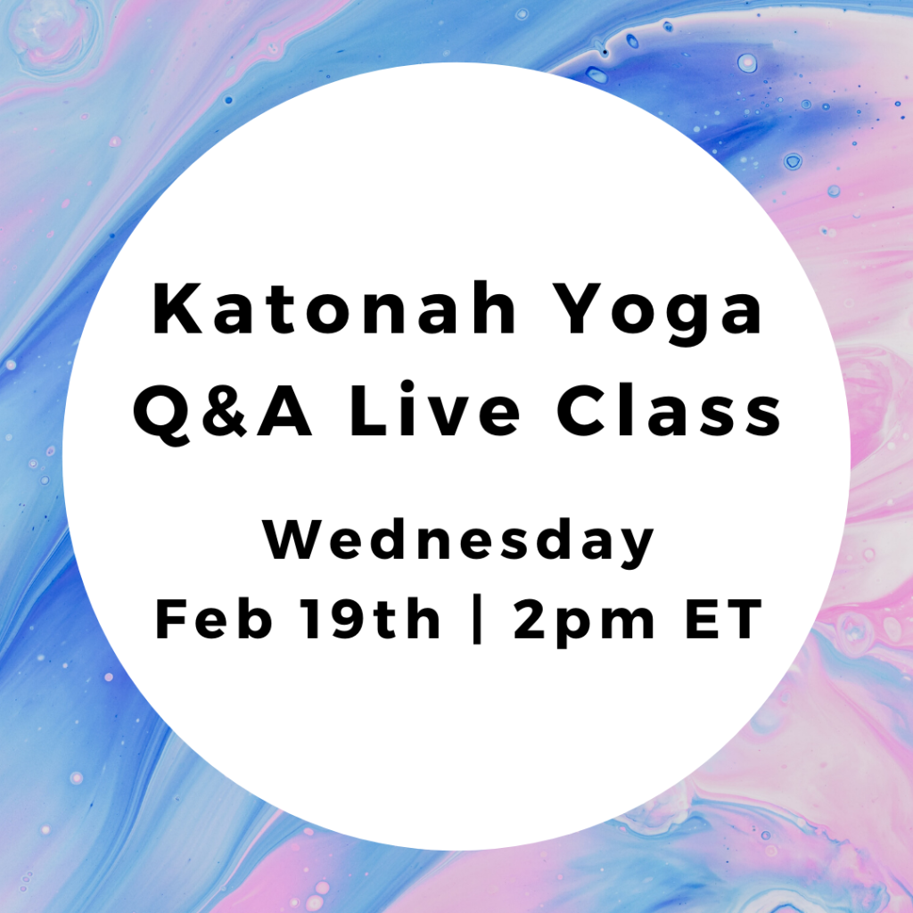 Katonah Yoga Home Practice - A 5 hour Online Training with Abbie