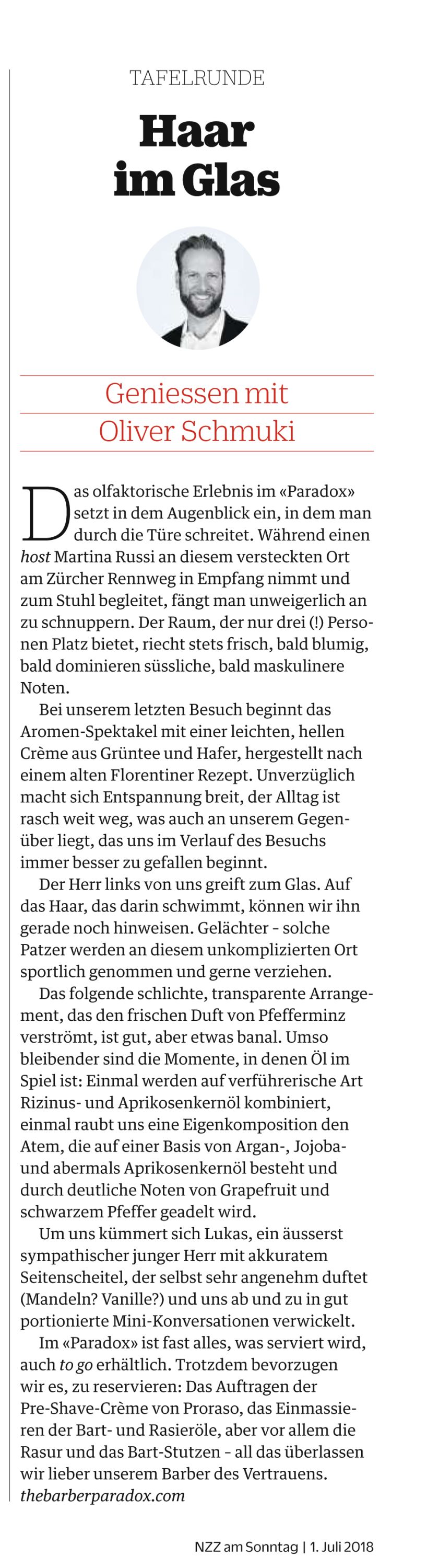 Best Barber In Zurich The Barber Paradox