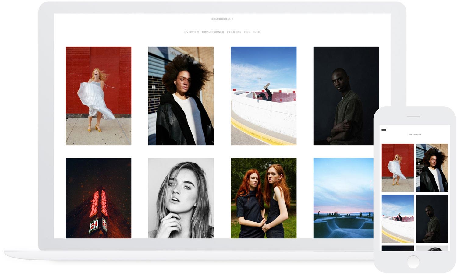 ALLYOU Online Portfolio Website Builder