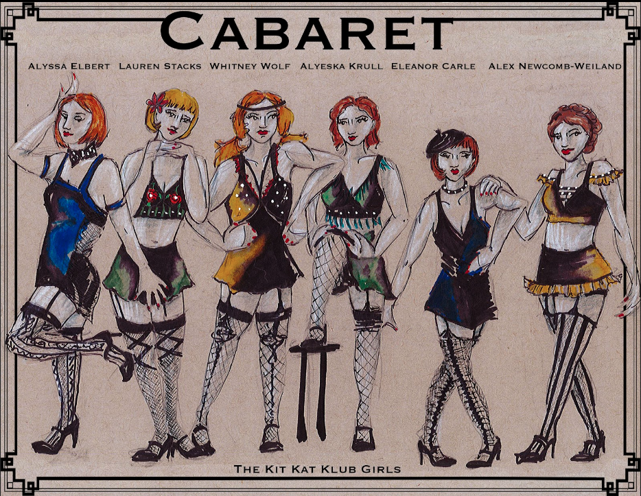 sachin and babi light blue dress Immerse Yourself In The Kit Kat Club At This Radiant Revival Of Cabaret