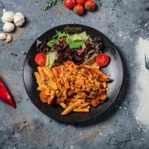 MEXİCAN TAVUK ŞİNİTZEL