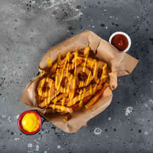 CHEDDARLI PATATES SOĞAN HALKASI