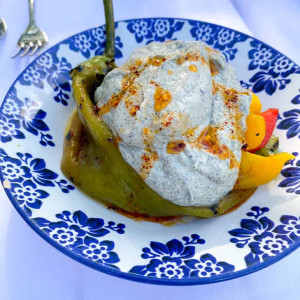 Közbiber Patlıcan Soslu