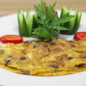 Mantarlı Omlet