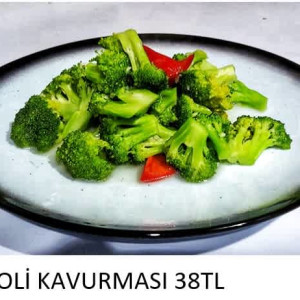 -	Brokoli kavurması
