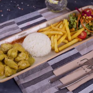 KÖRİ SOSLU MANTARLI TAVUK