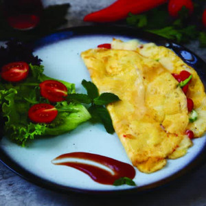 Sebzeli Omlet