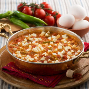 Beyaz Peynirli Menemen