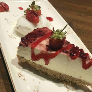 Frambuazlı Cheesecake