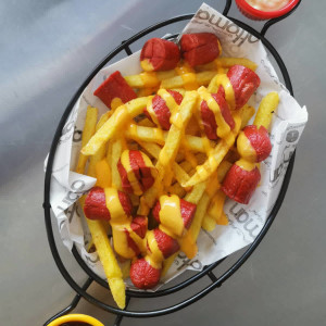 SOSİS TAVA PATATES KIZARTMASI