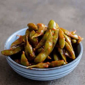Chili Edamame 🍀🌶️