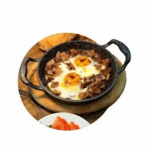 Kavurmalı Yumurta