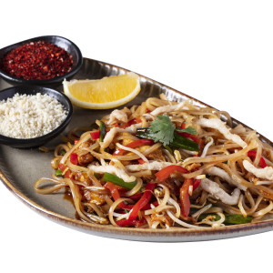 Pat Thai Tavuk Pirinç Erişte 🌶️