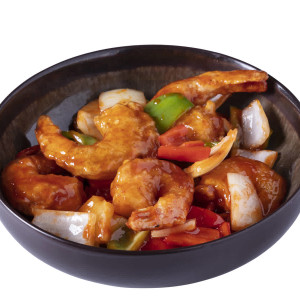 Tatlı Ekşi Soslu Karides