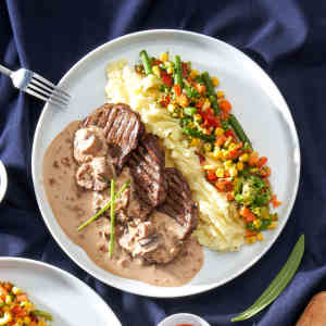 Demi Glace Soslu Steak