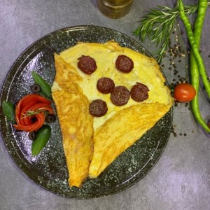 Sucuklu Omlet