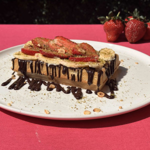 Bitter Çikolatalı Waffle